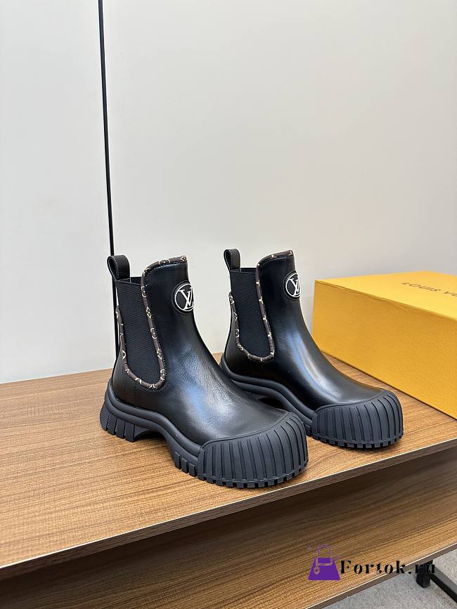 Fortok Louis Vuitton Chelsea Boot Black - 1