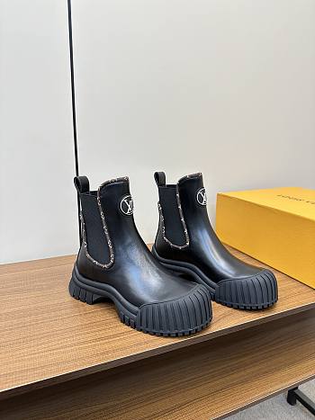 Fortok Louis Vuitton Chelsea Boot Black