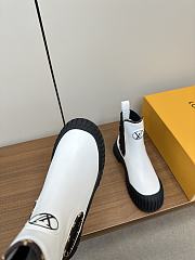 Fortok Louis Vuitton Chelsea Boot White - 4