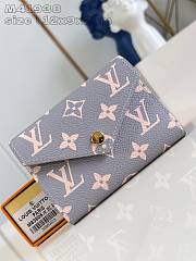 Fortok Louis Vuitton Rosalie Coin Wallet Grey M12367 11x8x2cm - 1