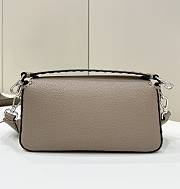 Fortok Fendi Baguette Grey Bag 8610 28x6.5x15cm - 2