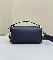 Fortok Fendi Baguette Black Bag 8610 28x6.5x15cm - 6