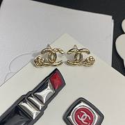 Fortok Chanel Camellia Letter Earrings - 1