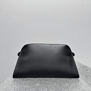 Fortok The Row Margaux EQ Clutch Black 43x20x24cm - 1