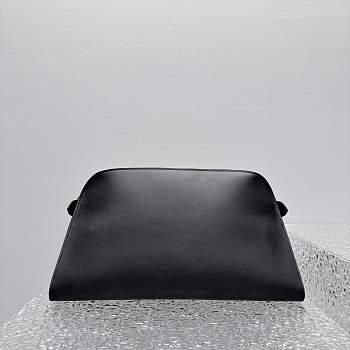 Fortok The Row Margaux EQ Clutch Black 43x20x24cm