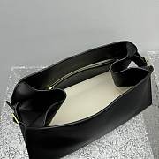 Fortok The Row Margaux EQ Clutch Black 43x20x24cm - 6