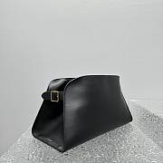 Fortok The Row Margaux EQ Clutch Black 43x20x24cm - 4