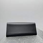 Fortok The Row Margaux EQ Clutch Black 43x20x24cm - 3