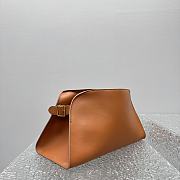 Fortok The Row Margaux EQ Clutch Brown 43x20x24cm - 6