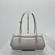 Fortok Miu Miu 24SS Baguette Bag Grey 28.5x8x17cm - 6