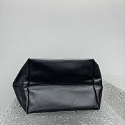 Fortok Alexander Wang Punch Wax Tote Bag Black 32x23x24cm - 5