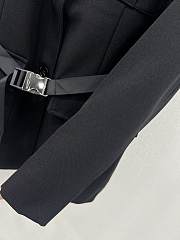 Fortok Dior Belt Jacket Black  - 4