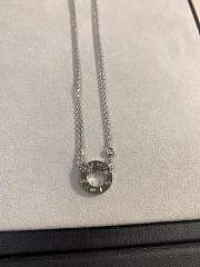 Fortok Cartier Love Necklace 2 Diamond Gold / Rose Gold / Silver - 2