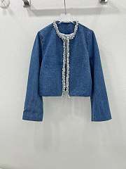 Fortok Miu Miu Denim Jacket & Skirt Set  - 5