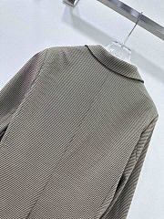 Fortok Miu Miu Houndstooth Long Suit Jacket - 6