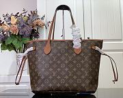 Fortok Louis Vuitton  Neverfull Inside Out MM Bag Brown M12061 32x27x14cm - 6