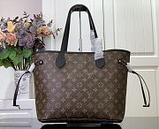 Fortok Louis Vuitton  Neverfull Inside Out MM Bag Black & Brown M12061 32x27x14cm - 2