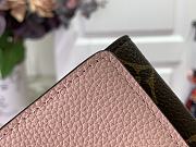 Fortok Louis Vuitton Victorine On My Side Wallet Pink M82398 12x9.5x2.5cm - 3