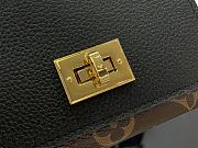 Fortok Louis Vuitton Victorine On My Side Wallet Black M82398 12x9.5x2.5cm - 2