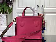 Fortok Louis Vuitton Neverfull Bandoulière Inside Out BB Bag Pink M12106 24x14x9cm - 3