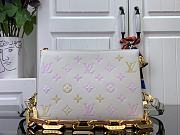 Fortok Louis Vuitton Coussin BB Bag White/Pink M11727 21x16x7cm - 1