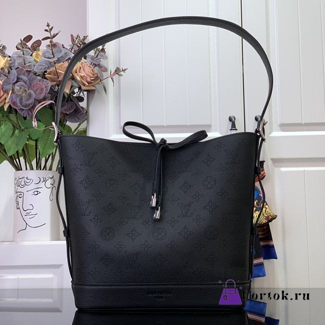 Fortok Louis Vuitton Flore Bag Black M12139 28x27x10cm - 1