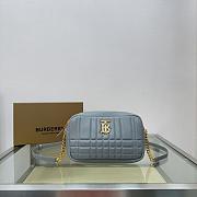 Fortok Burberry Lola Camera Bag Grey 24x6x15cm - 1