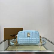 Fortok Burberry Lola Camera Bag Blue 24x6x15cm - 1