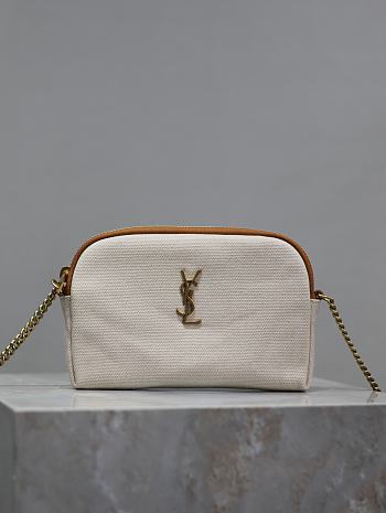 Fortok Saint Laurent Gaby Bag in Canvas 73366719x3x3.5cm