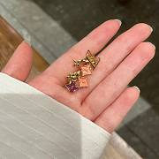 Fortok Louis Vuitton 2024 Classic Old Flower Earrings - 4