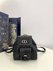 Fortok Dior Caro Backpack Black 20x8x18cm - 1