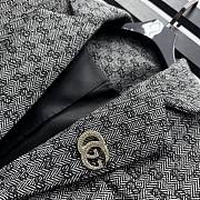 Fortok Gucci 2024 Full-print Jacquard Suit Jacket - 6