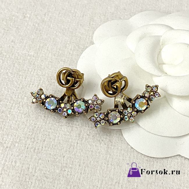 Fortok Gucci Colorful Diamond Earrings - 1