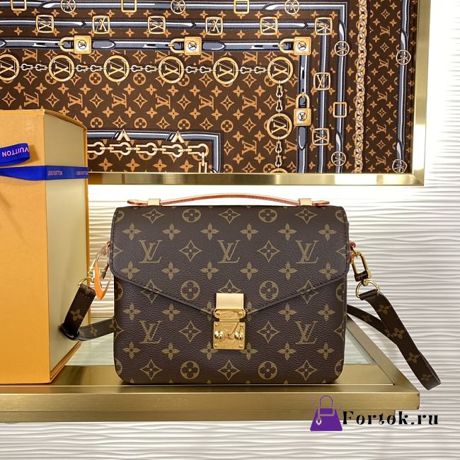 Fortok Louis Vuitton Pochette Métis Monogram Canvas M44875 25x19x9cm - 1