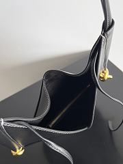 Fortok Bottega Veneta Solstice Shoulder Bag Black 794999 44x37x2cm - 6