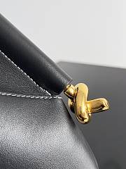 Fortok Bottega Veneta Solstice Shoulder Bag Black 794999 44x37x2cm - 5