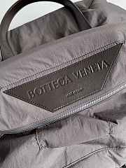 Fortok Bottega Veneta Crossroad Buckle Tote Bag Grey 776201 58x40x20cm - 6