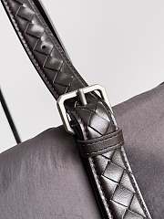 Fortok Bottega Veneta Crossroad Buckle Tote Bag Grey 776201 58x40x20cm - 5