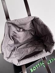 Fortok Bottega Veneta Crossroad Buckle Tote Bag Grey 776201 58x40x20cm - 3