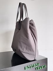 Fortok Bottega Veneta Crossroad Buckle Tote Bag Grey 776201 58x40x20cm - 2