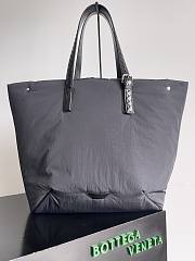 Fortok Bottega Veneta Crossroad Buckle Tote Bag Black 776201 58x40x20cm - 1