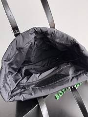 Fortok Bottega Veneta Crossroad Buckle Tote Bag Black 776201 58x40x20cm - 4