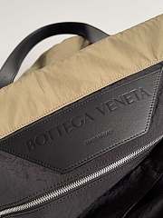 Fortok Bottega Veneta Crossroad Buckle Tote Bag Beige 776201 58x40x20cm - 5