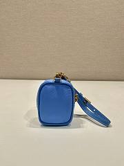 Fortok Prada Re-Edition Re-Nylon Mini Pouch Blue 1TT200 7.5x6x2.5cm - 4