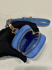 Fortok Prada Re-Edition Re-Nylon Mini Pouch Blue 1TT200 7.5x6x2.5cm - 5