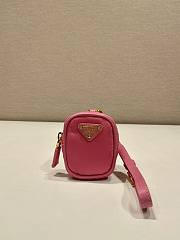 Fortok Prada Re-Edition Re-Nylon Mini Pouch Pink 1TT200 7.5x6x2.5cm - 1