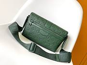 Fortok Louis Vuitton S-Cape Messenger Taurillon Monogram Bag Green M24439 28x16x10cm - 6