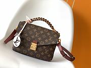 Fortok Louis Vuitton Pochette Métis Bag Brown & Orange M43984 25x19x7cm  - 1