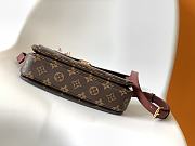 Fortok Louis Vuitton Pochette Métis Bag Brown & Orange M43984 25x19x7cm  - 6