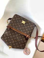 Fortok Louis Vuitton Pochette Métis Bag Brown & Orange M43984 25x19x7cm  - 2